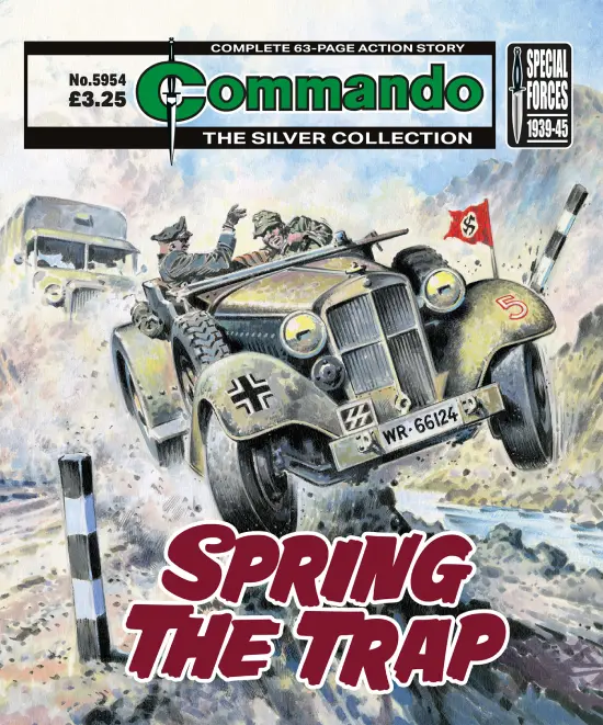 Commando 5954 (Silver): Spring the Trap