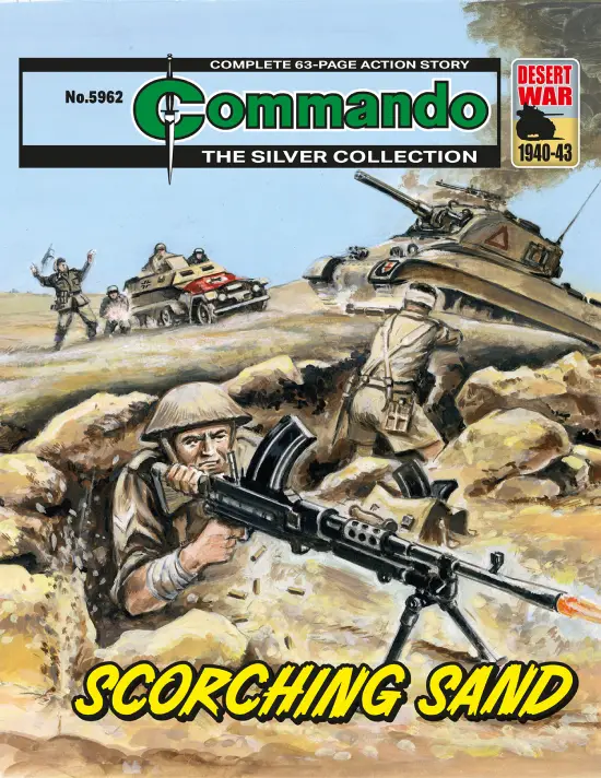 Commando 5962 (Silver): Scorching Sand