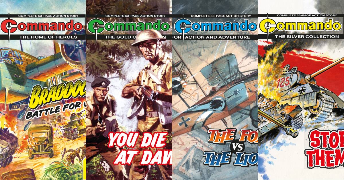 Commando Comics Briefing: Issues 5939-5942