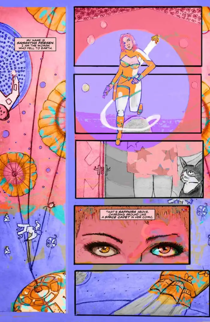 The Gloriously Untrue Adventures Of Sapphira #2 preview one