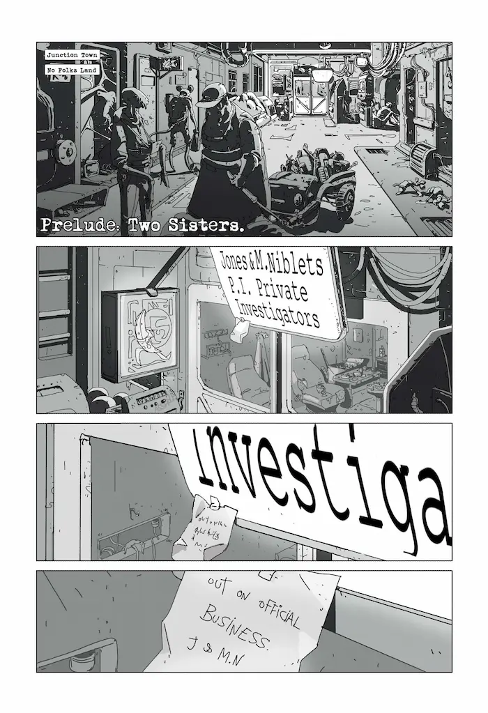 Junction Jones and the Corduroy Conspiracy preview one