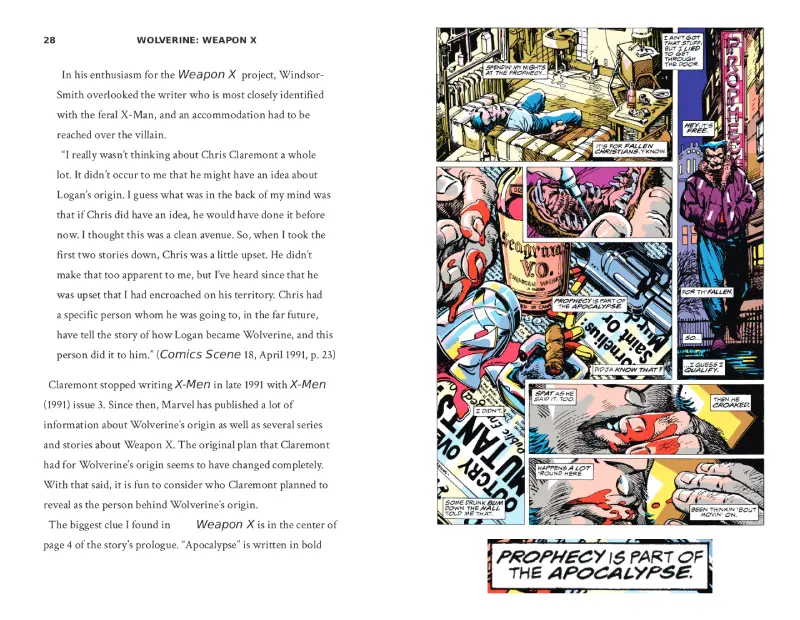 Wolverine: Weapon X spreads page 28