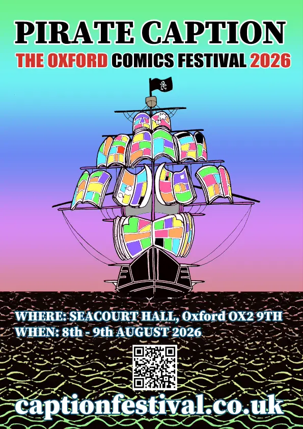 Caption Comics flyer