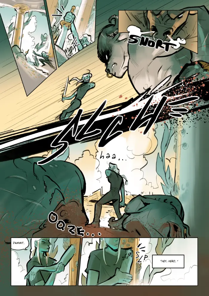 Space Banshee Exorcist preview three