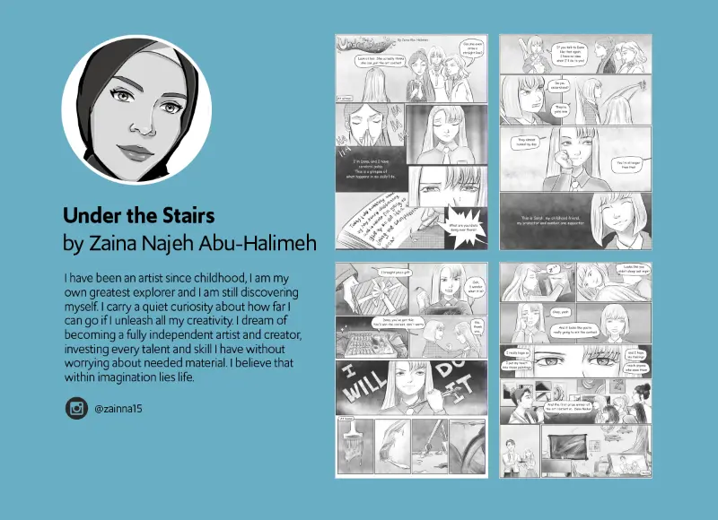 Under the Stairs, by Zaina Najeh Abu-Halimeh
