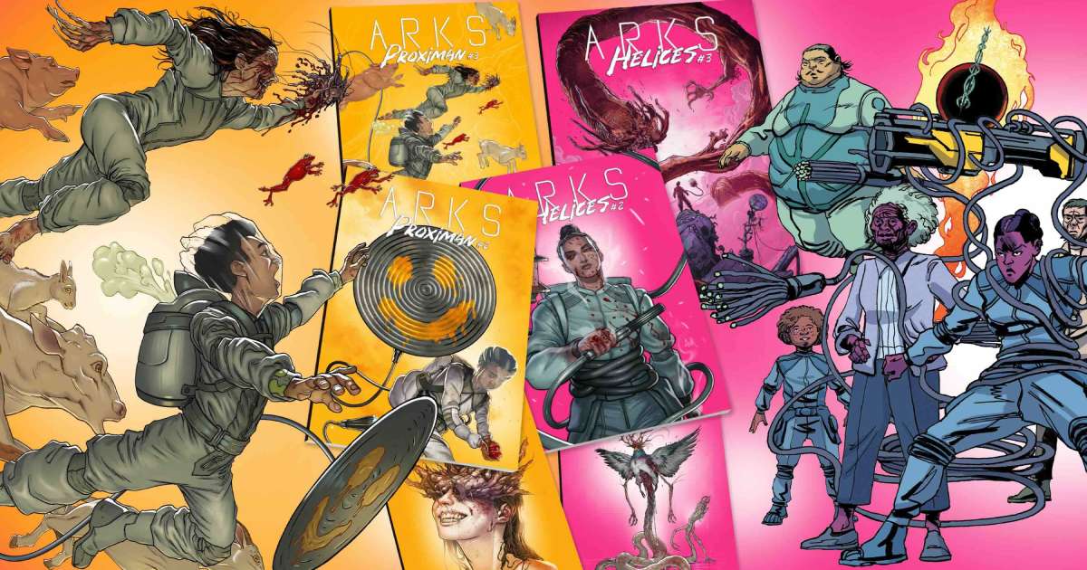 Arks Helices 2 and 3 Launch on Kickstarter Together This October