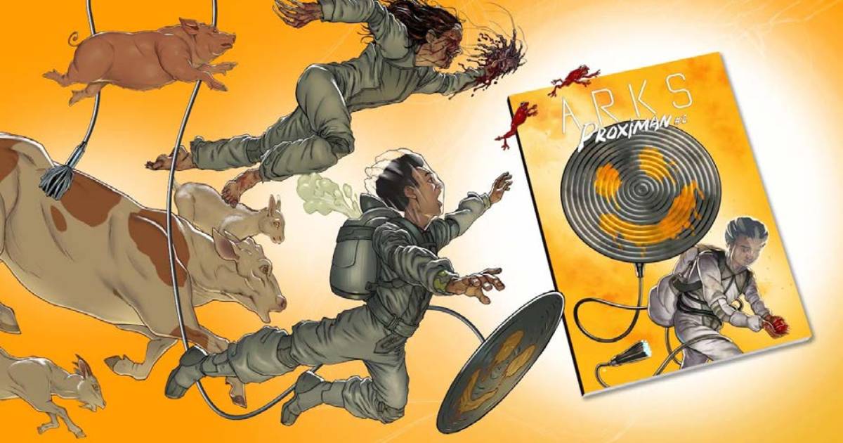 Arks Proximan #2 continues its epic Sci‑Fi journey on Kickstarter