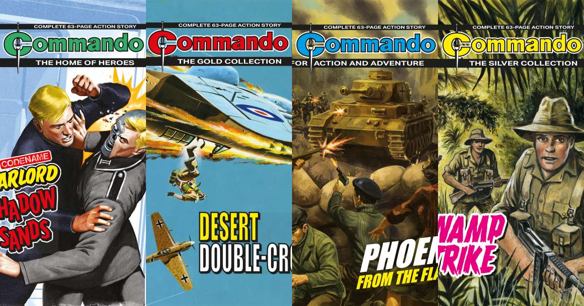 Commando Comics Briefing: Issues 5947-5950