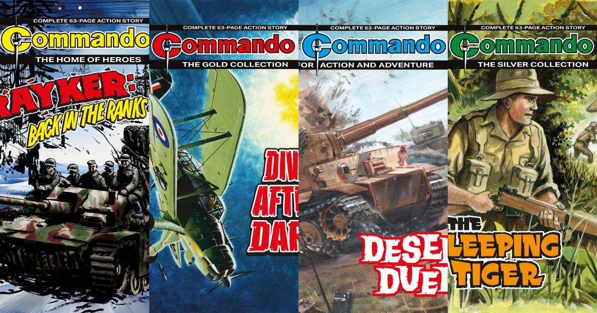Commando Comics Briefing: Issues 5967-5970