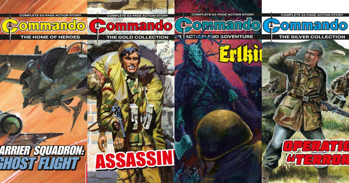 Commando Comics Briefing: Issues 5975-5978