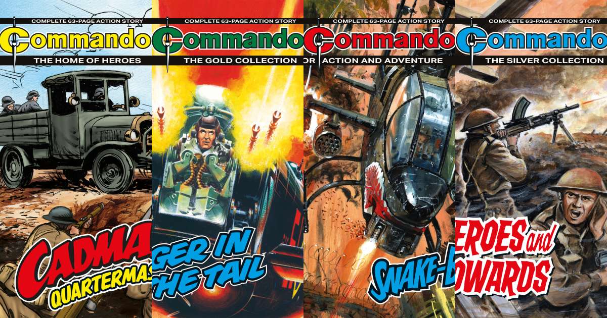 Commando Comics Briefing: Issues 5979-5982
