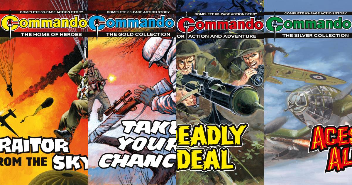 Commando Comics Briefing: Issues 5995-5998