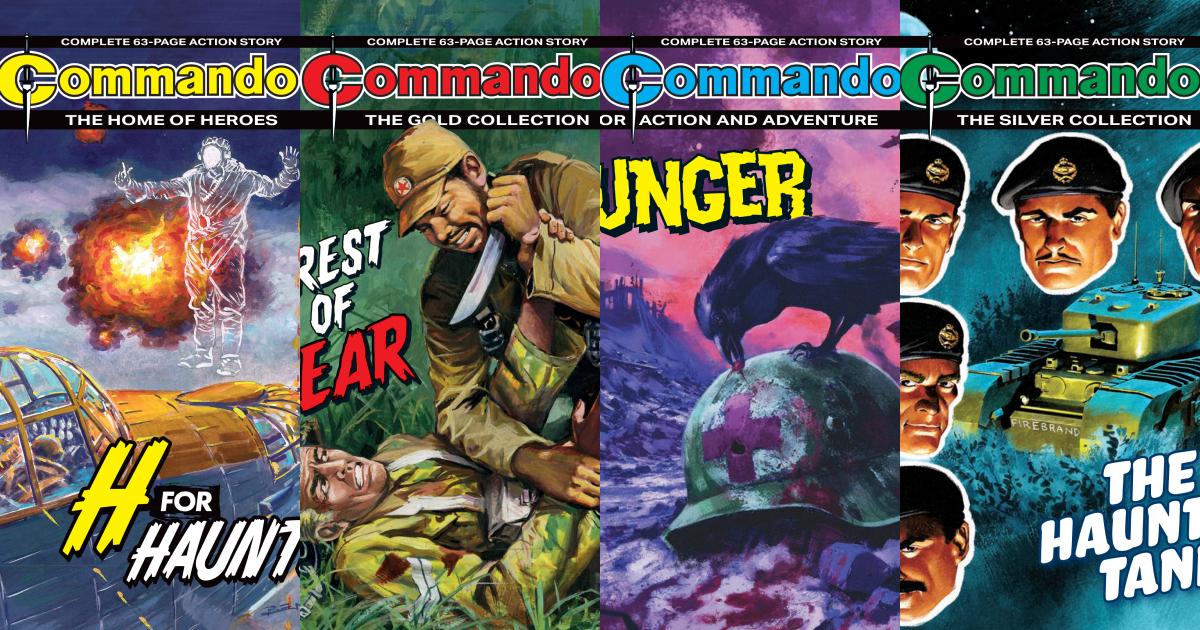 Commando Comics Briefing: Issues 6003-6006 - It's Spooky Season!