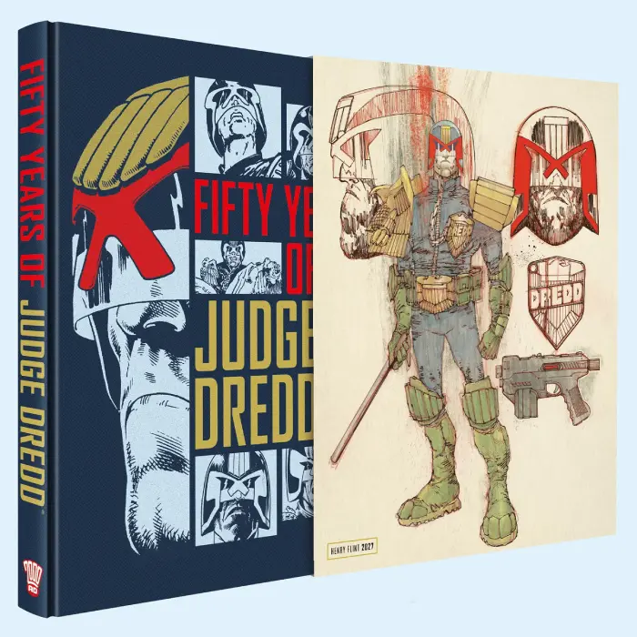 Fifty Years of Judge Dredd slipcase edition