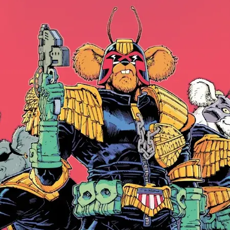 Judge Dredd / Biker Mice From Mars Crossover Hits Shops This December
