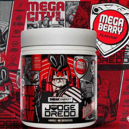 Judge Dredd Energy Drink Launches 29 May with Sneak Energy and 2000 AD