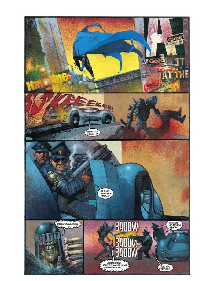 The Batman/Judge Dredd: Judgement on Gotham preview four