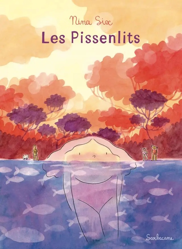 Art by Nina Six - one of the Belgian comic artists joining the Lakes International Comic Art Festival this year
