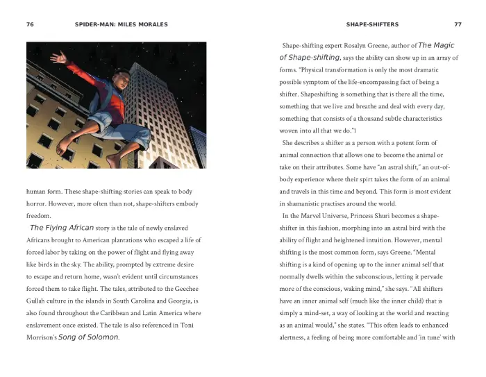 Spider-Man: Miles Morales by Ytasha L. Womack preview pages 1
