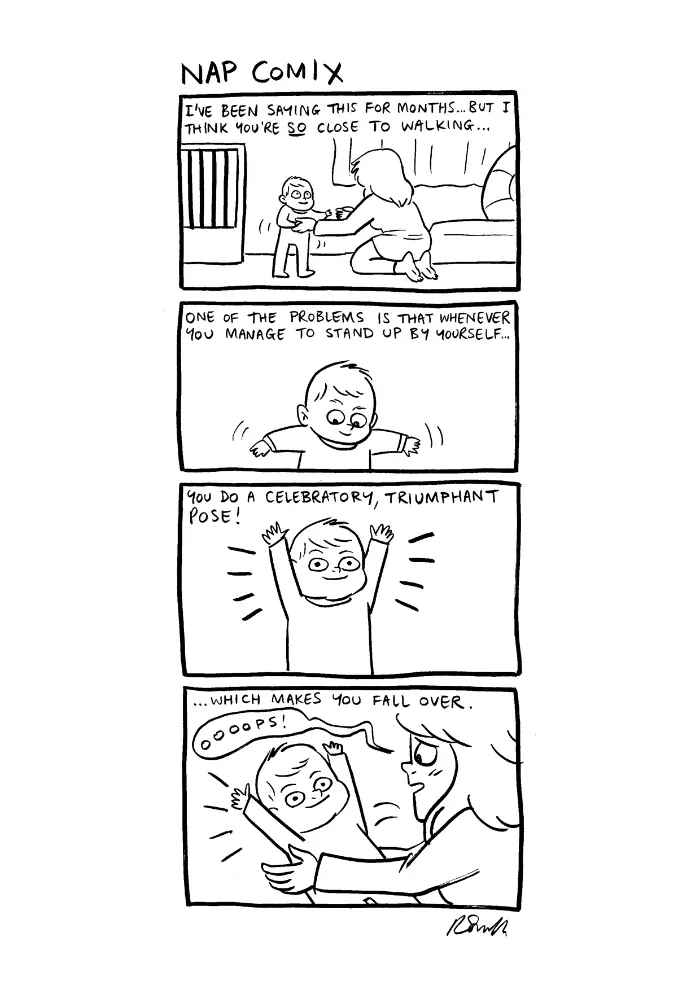 Nap Comix: First Steps preview one