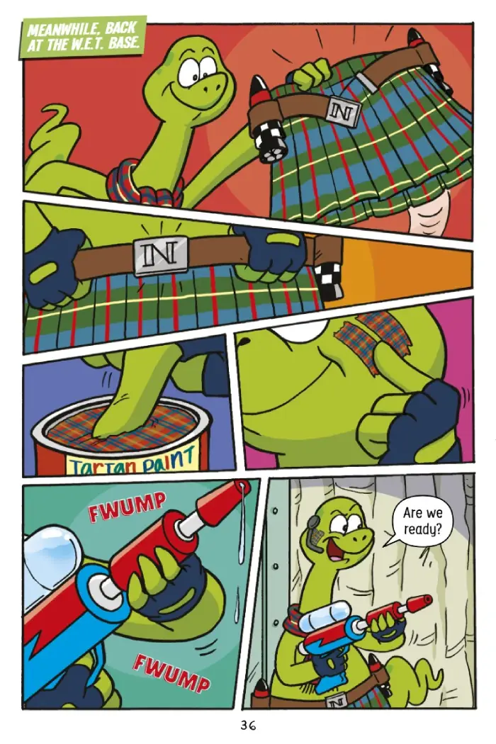 Secret Agent Nessie preview page