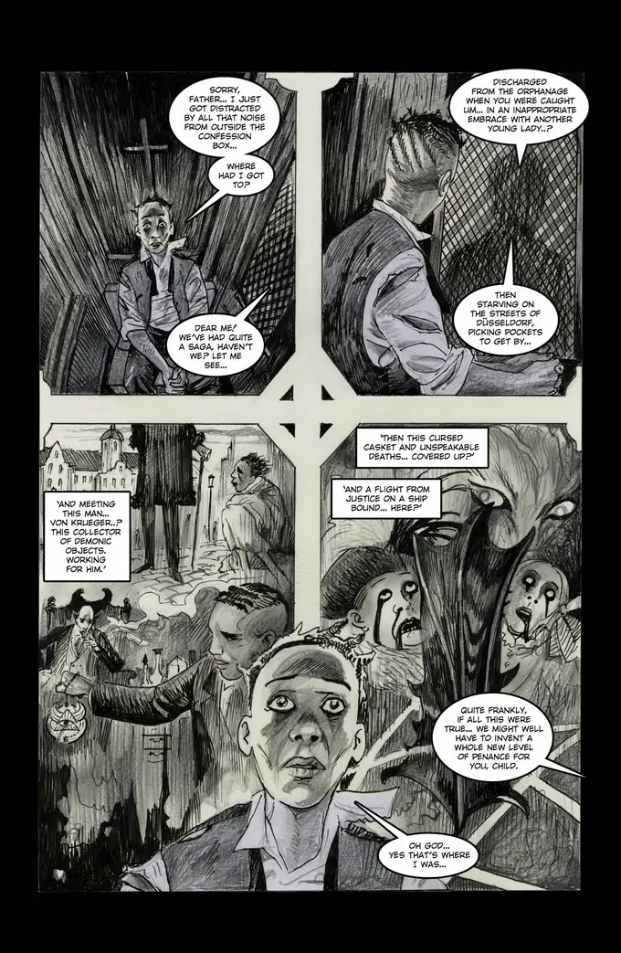 NOSFERATU II art by David Hitchcock
