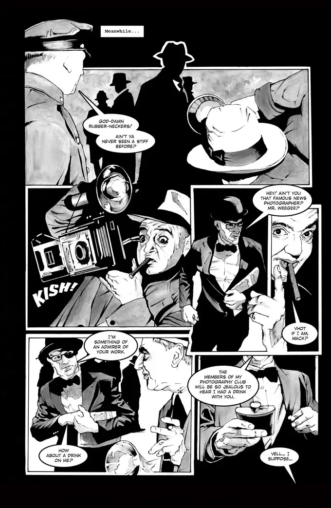 THE CLOCK STRIKES! Art by Adam Jakes