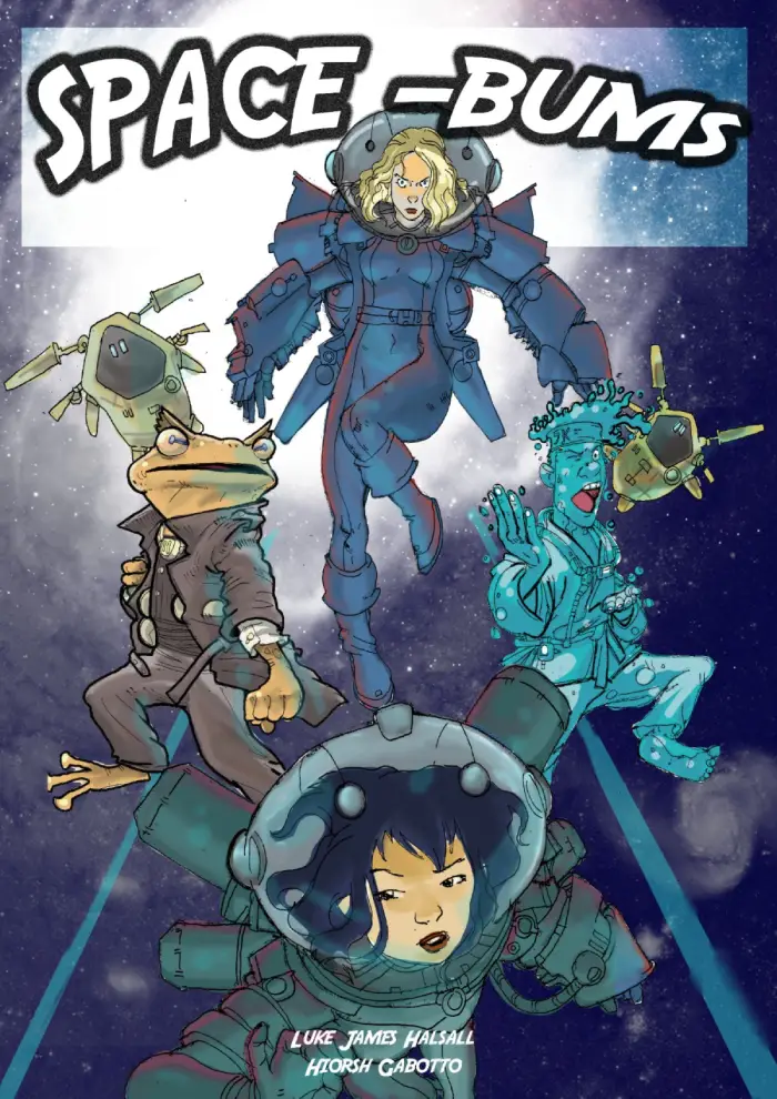 Space Bums #1 cover