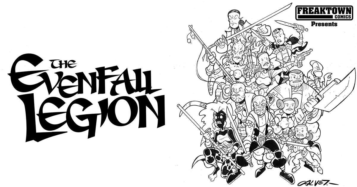 The Evenfall Legion: Epic Space Fantasy Graphic Novel Launching on Kickstarter