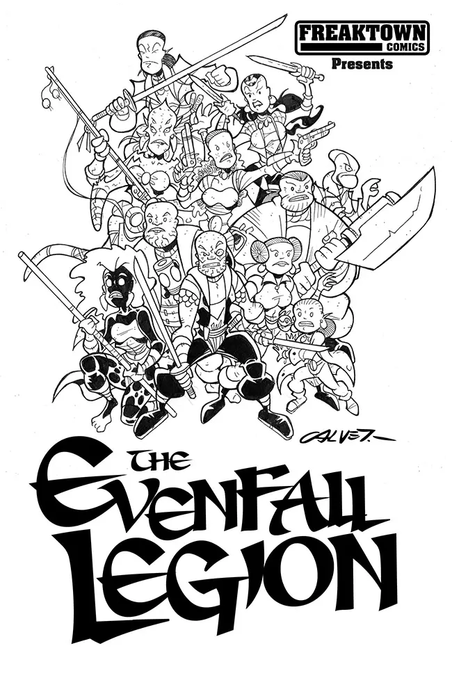 The Evenfall Legion cover