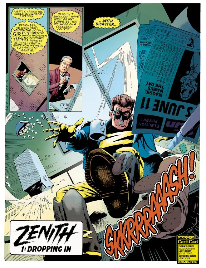 Zenith Full Colour Omnibus preview 1