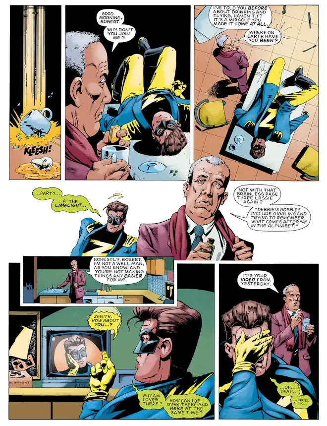 Zenith Full Colour Omnibus preview 2